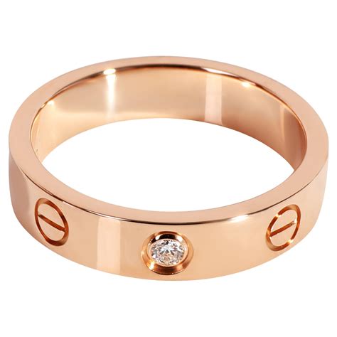 cartier rose gold ring replica